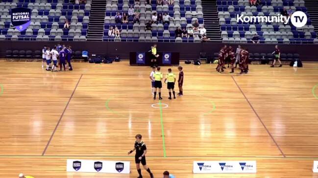 Replay: Football Australia National Futsal Championships Day 4 -  Football Queensland v Football Victoria (U13 Boys Semi-final)