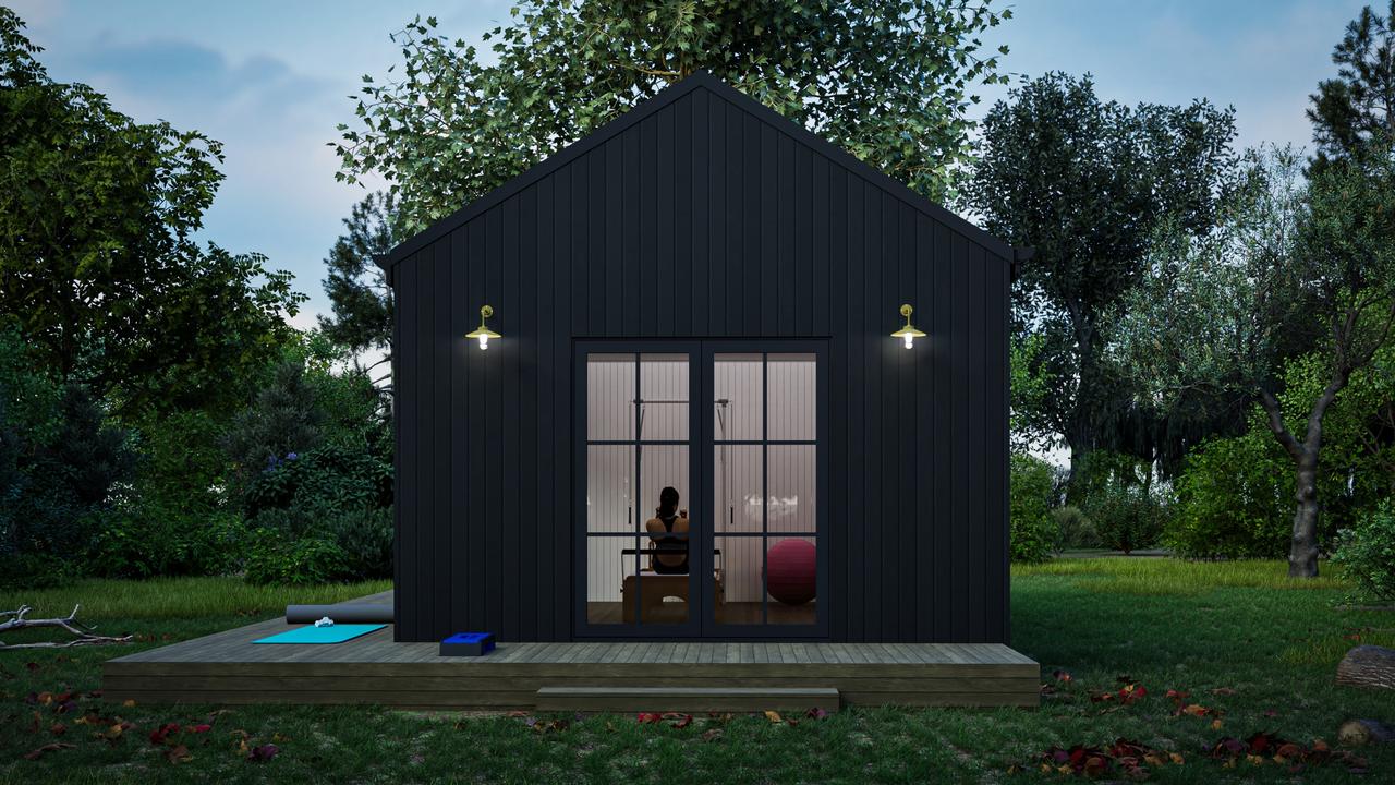 Even if it’s not for nan, a sheltered space for a daily yoga session or home gym could also be achieved via a backyard pod.