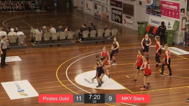 REPLAY: Queensland Basketball U14 Girls Championships – Div 3 South West Metro Pirates Gold v Mackay Stars