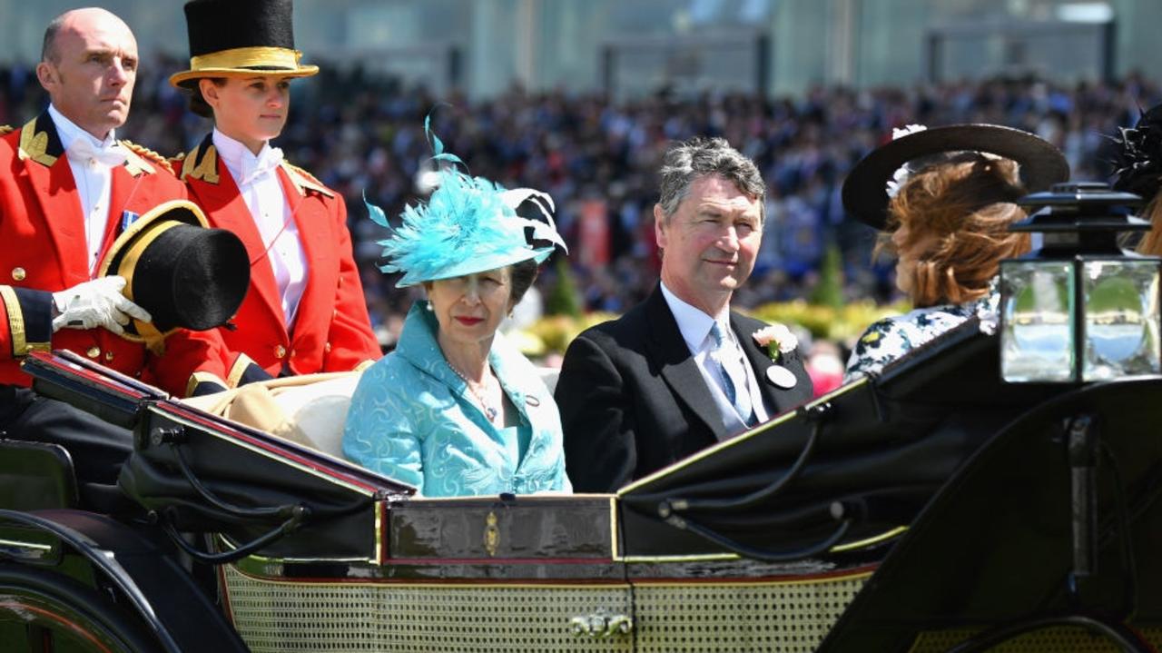 Princess Anne, Princess Royal and Vice Admiral Sir Tim Lawrence in 2018. Picture: Jeff Spicer/Getty Images for Ascot Racecourse.