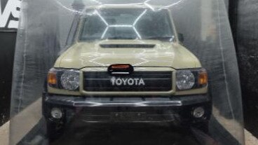 Photo of bubble-wrapped LandCruiser 70 Series