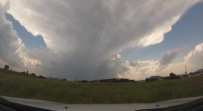 Southeast Queensland supercell, Oakey 2015