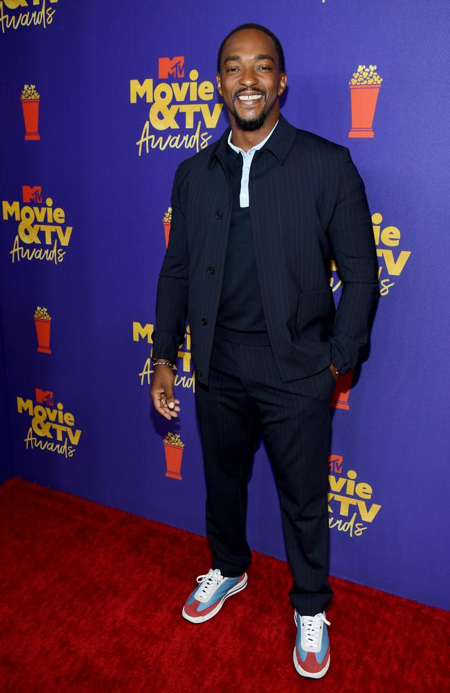 Anthony Mackie. Picture: Kevin Mazur/2021 MTV Movie and TV Awards/Getty Images for MTV/ViacomCBS.