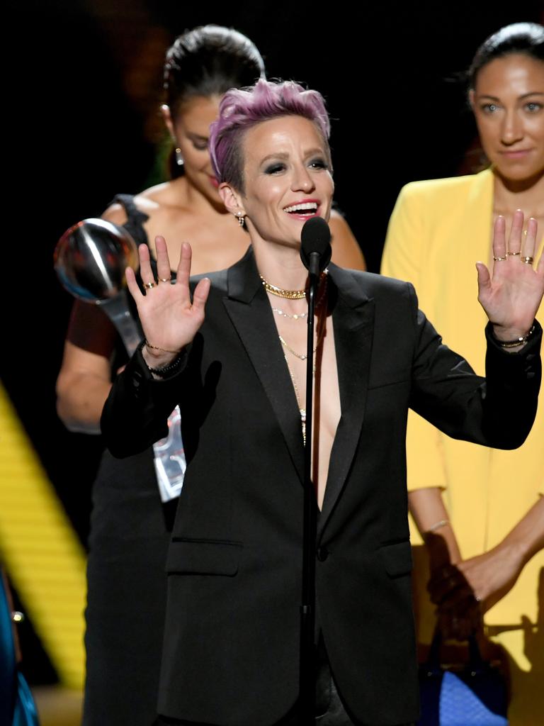 Rapinoe hit out at Donald Trump Picture: Kevin Winter/Getty Images