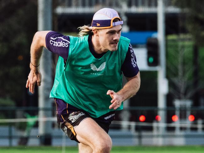 Ryan Papenhuyzen back at Storm training