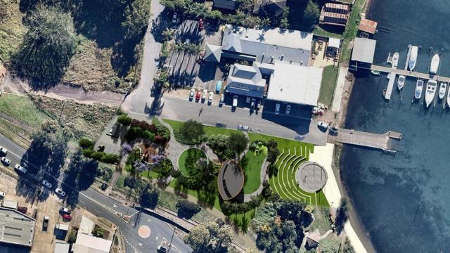 Concept plans for Toronto foreshore commissioned by Lake Macquarie MP Greg Piper. Picture: Supplied