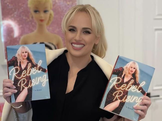 Rebel Wilson has delayed the Australian release of her book. Picture: Instagram