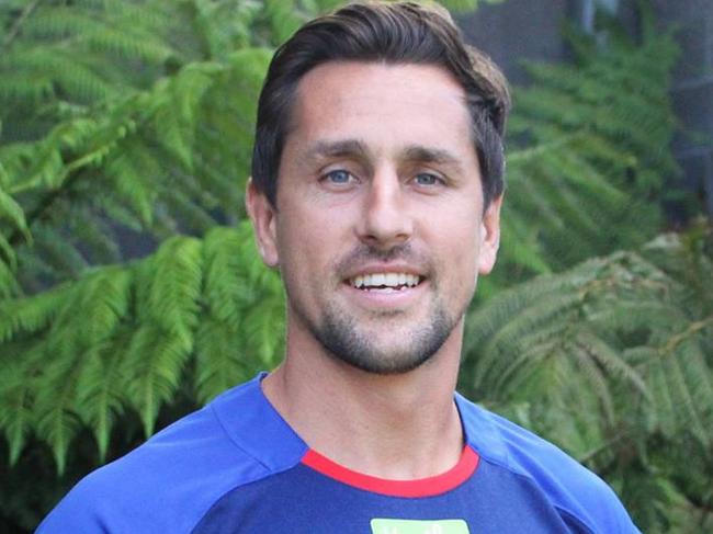 Mitchell Pearce with Newcastle Knights