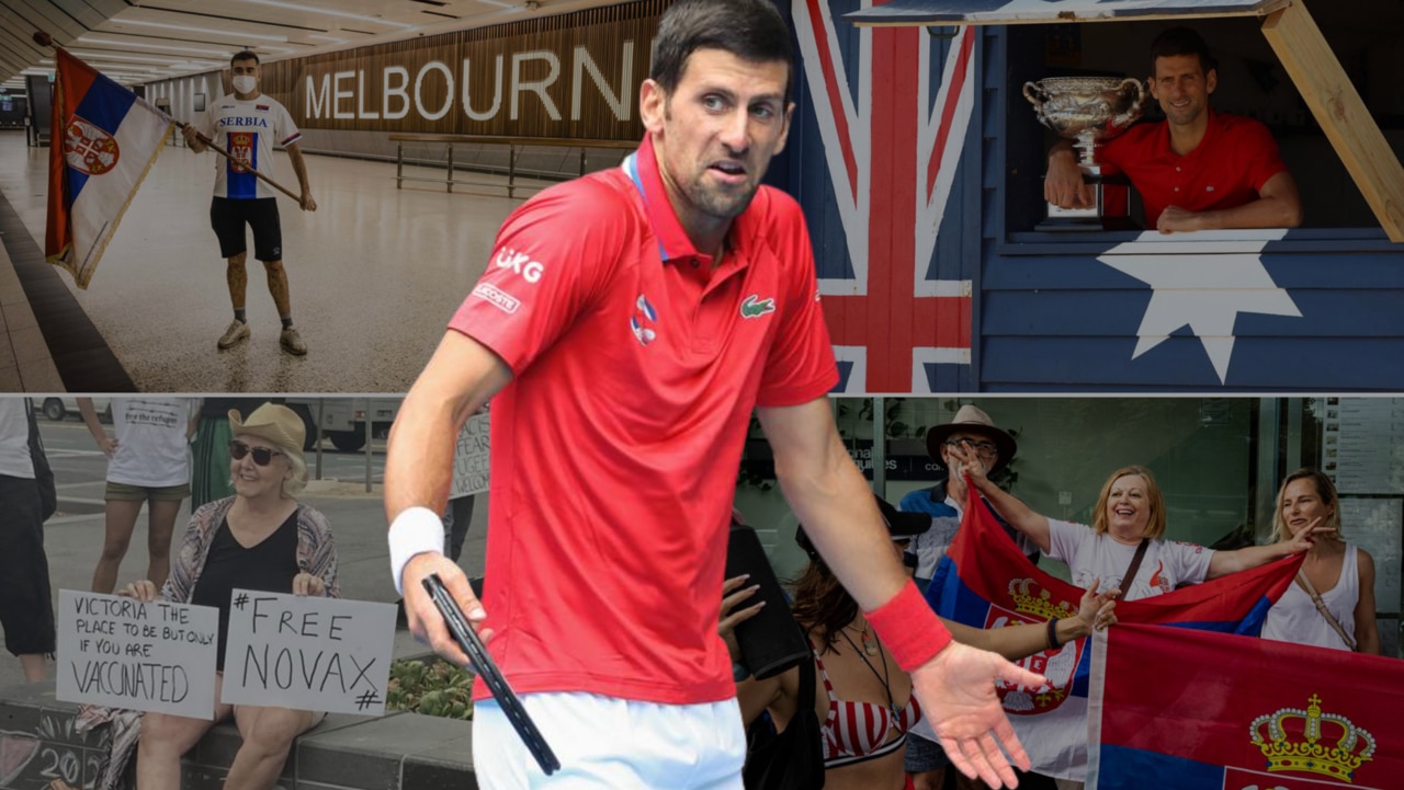 Just why was Novak Djokovic in Australia in the first place?