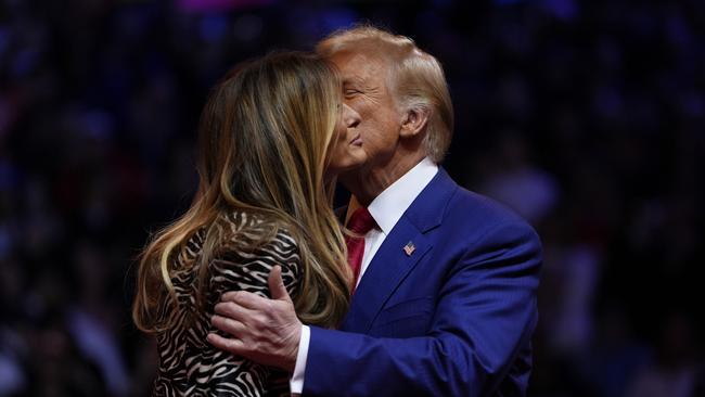 Melania Trump’s comments come just days after her husband’s opponents launched the scathing attacks. Picture: AP