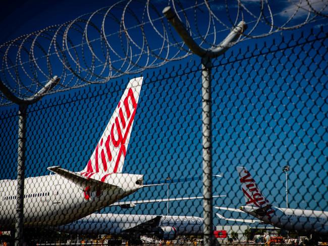 The bidding process continues while more than 8200 of Virgin Australia’s 10,000 employees claim a total of $24.8m in JobKeeper payments.