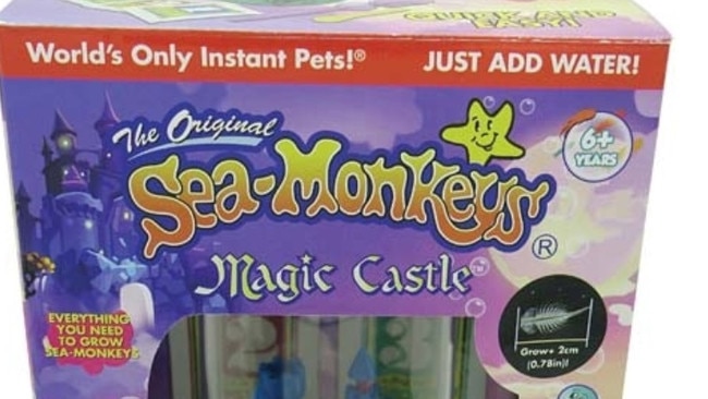 Kmart is selling Sea Monkeys. Picture: Kmart