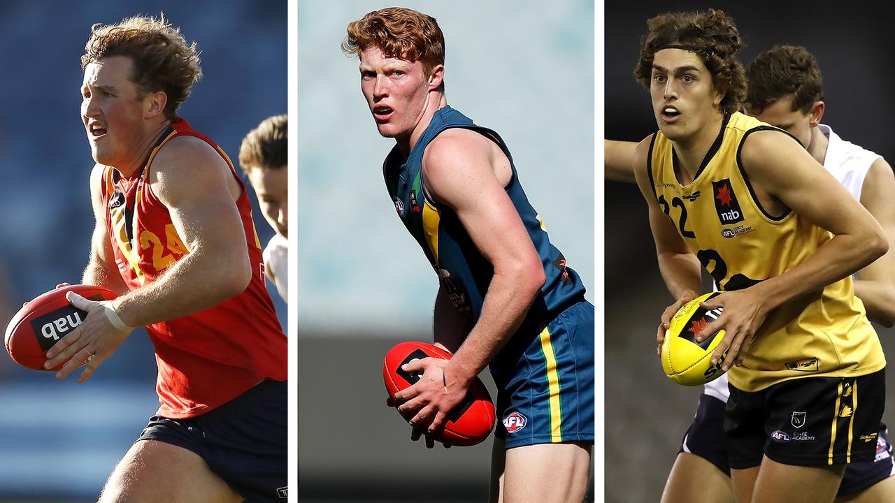 Will Gould, Matt Rowell and Luke Jackson are among the top 25 draftees.