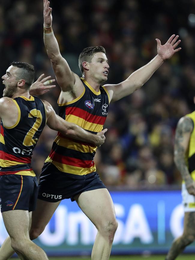 Will the Crows trade Josh Jenkins? Picture SARAH REED