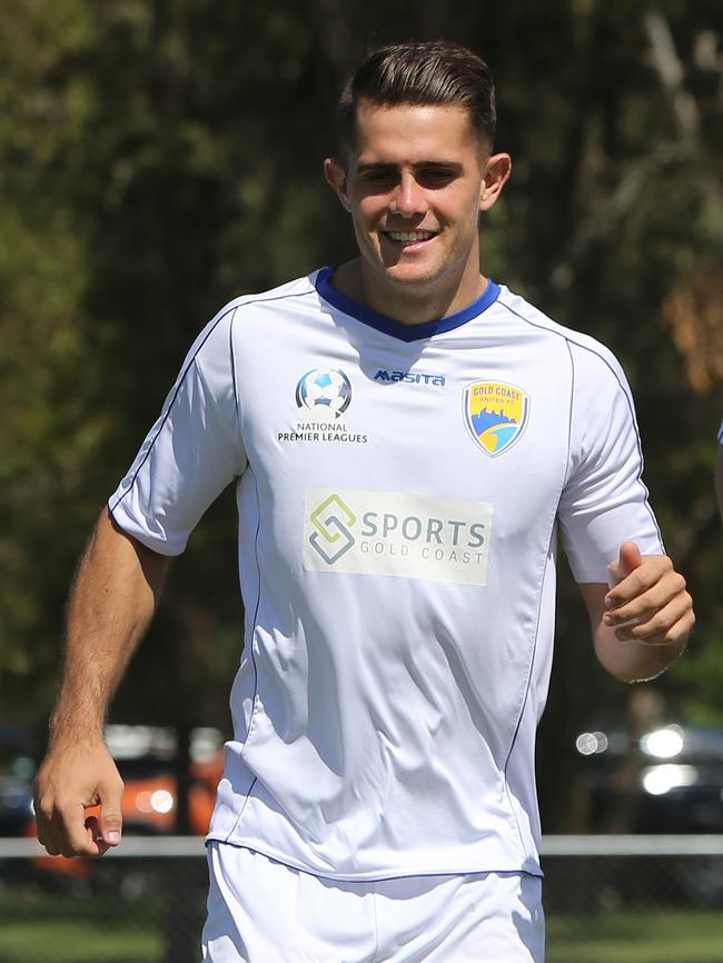 Dean Wernerson is the latest player to leave Gold Coast United’s NPL side. Picture: Glenn Hampson