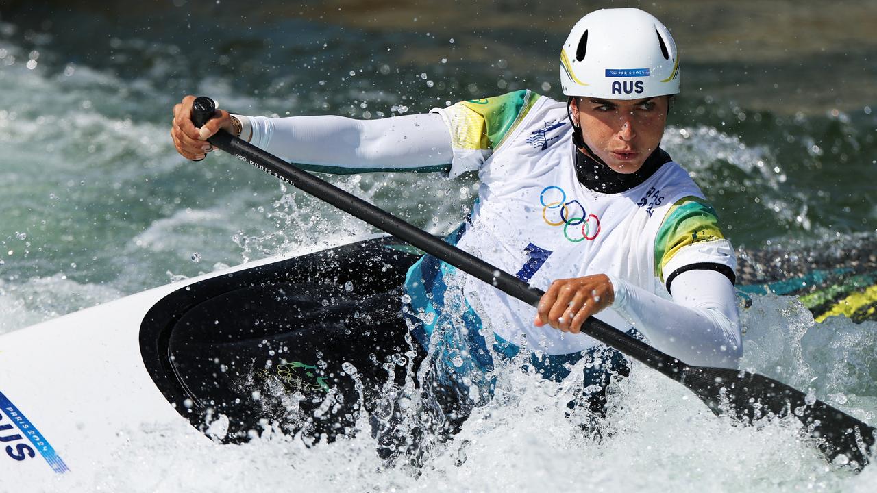Aussies in action: Jess Fox, Chalmers, O’Callaghan go for gold