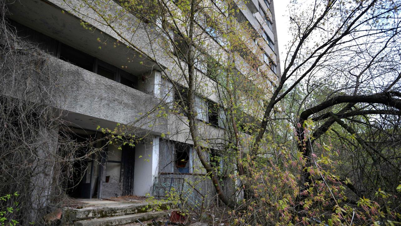 A deserted residential building in 2016 in Pripyat. PHOTO / GENYA SAVILOV