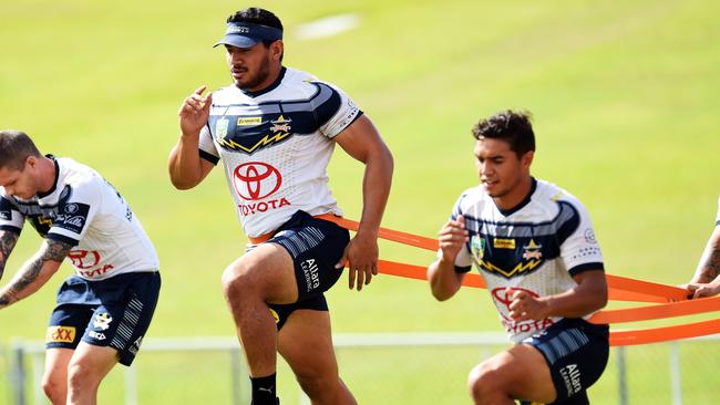 Jason Taumalolo will be Max King’s opposite number on Saturday night. Picture: Zak Simmonds