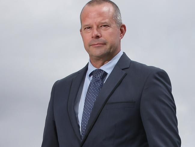 Justice Party Candidate Detective Leading Senior Constable Stuart Grimley. Picture: Peter Ristevski