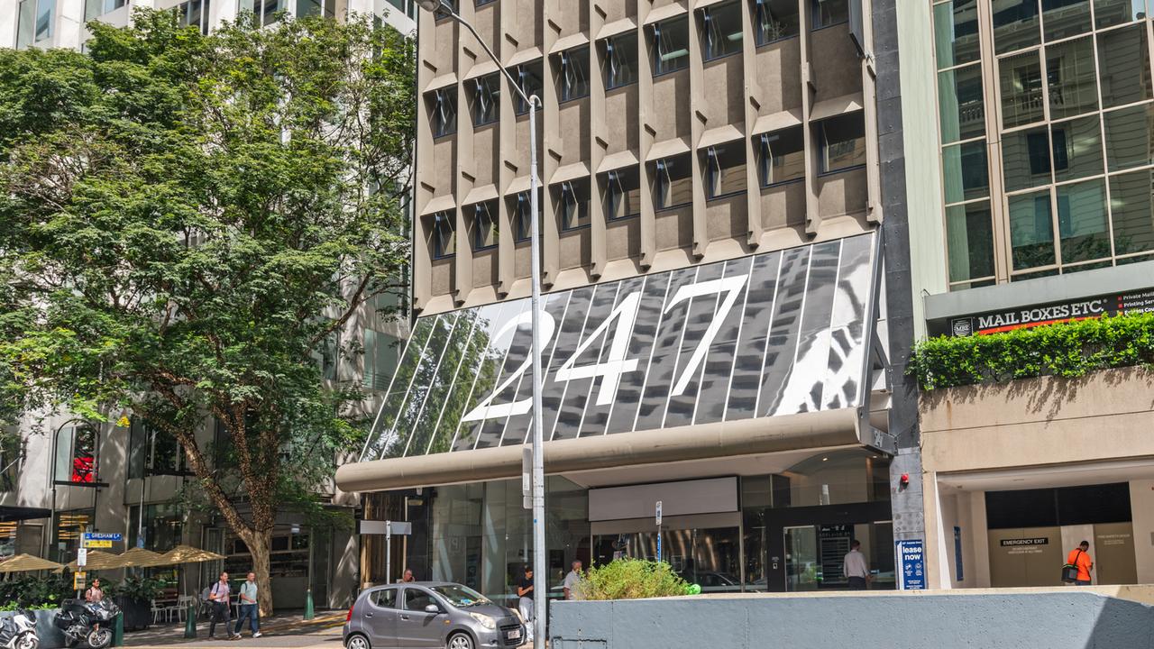 Queensland Country Bank's new headquarters at 247 Adelaide St in the Brisbane CBD.