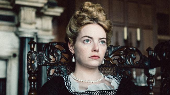 Emma Stone in the film THE FAVOURITE. Photo by Yorgos Lanthimos. © 2018 Twentieth Century Fox Film Corporation All Rights Reserved