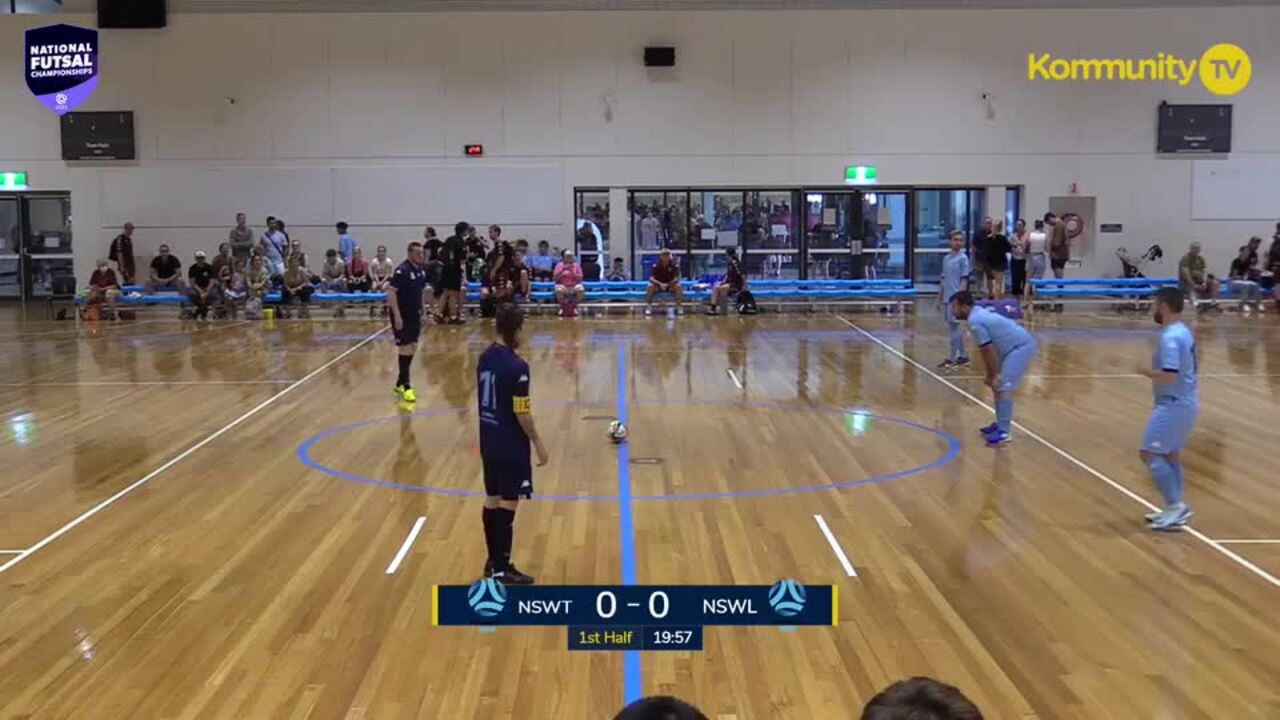 Replay: Football NSW Thunder v Football NSW Lightning (AWD) - 2025 National Futsal Championships Day 2