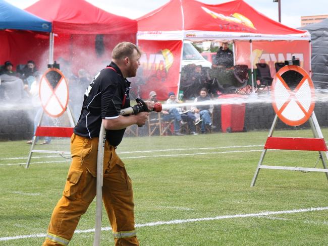 The 2024 State Firefighter Championships held at Invermay. Picture: Stephanie Dalton