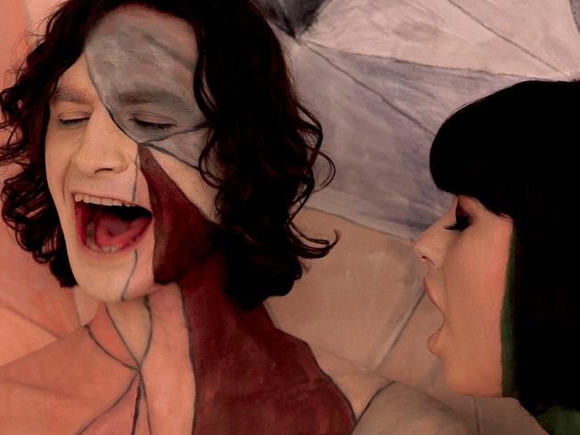 Gotye (aka Wally De Backer) and Kimbra 2011. Picture: Supplied