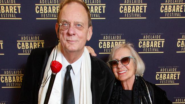 Adelaide Cabaret Festival 2023 - Opening Night Peter Goers and Samela Harris Picture: Kelly Carpenter