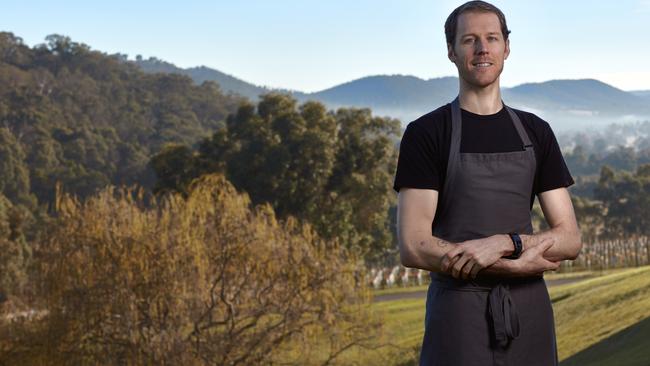 Mark Ebbels is head chef at Tarrawarra.