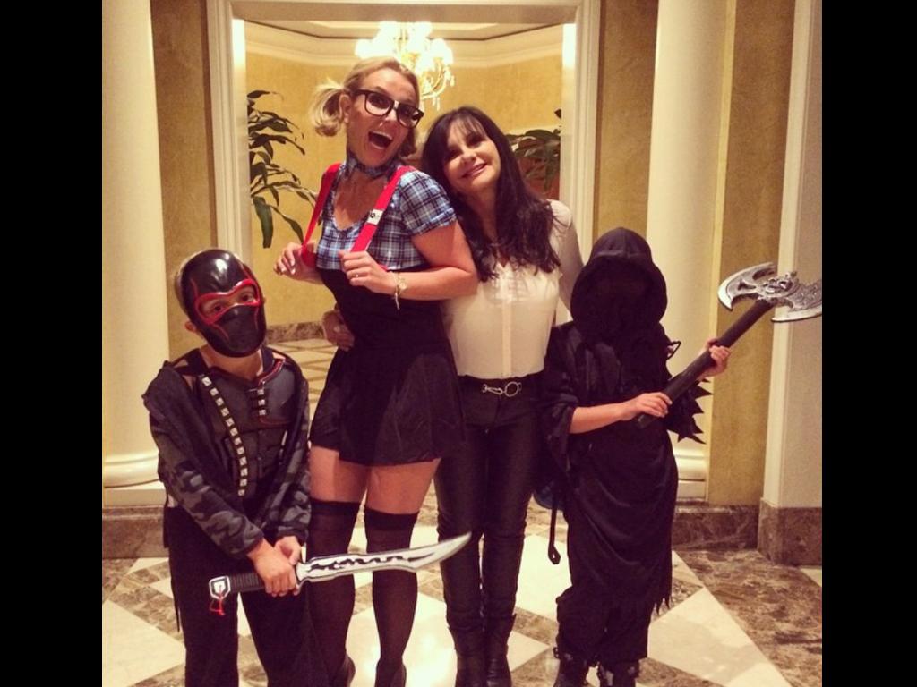 “Here we go #Halloween ...” Picture: Britney Spears/Instagram