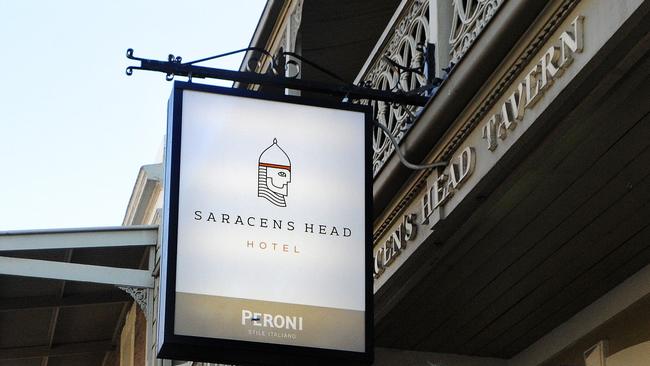 The Saracens Head on Carrington St in the city is up for sale. Picture: File