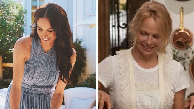 Meghan Markle and Pamela Anderson