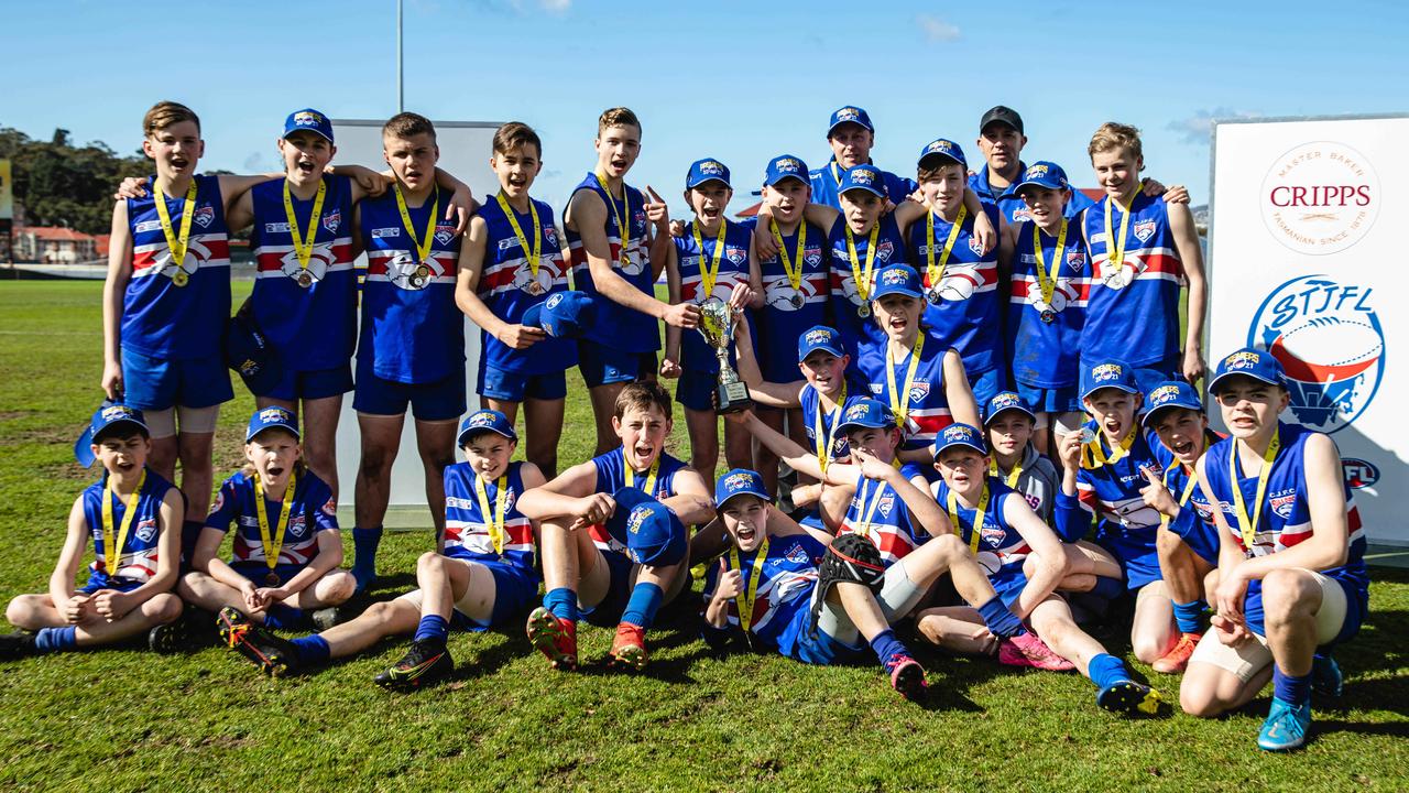 STJFA Grand Finals: Claremont, winners of the U13A1 Grand Final Picture: Linda Higginson