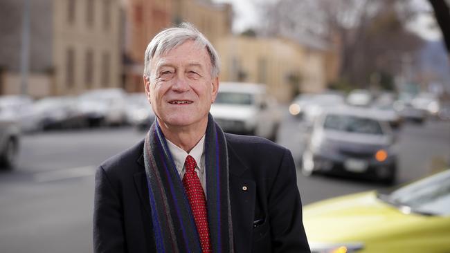 Trackless trams expert Professor Peter Newman. Picture: RICHARD JUPE