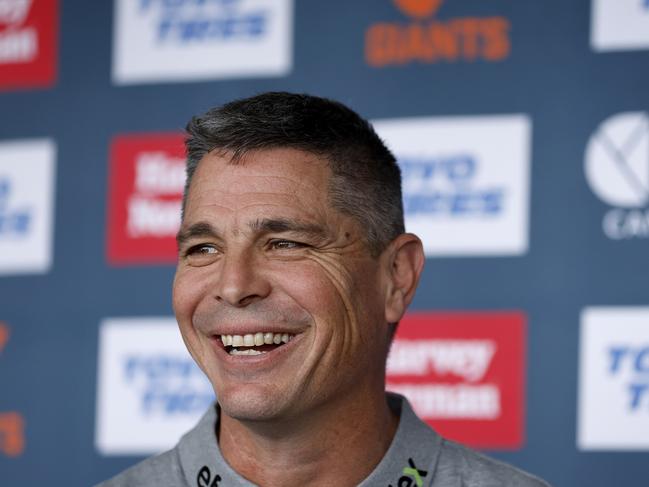 Adam Kingsley, at Giants headquarters today after being unveiled as the new head coach of the GWS Giants for the next three years. Photo by Phil Hillyard(Image Supplied for Editorial Use only - **NO ON SALES** - Â©Phil Hillyard )