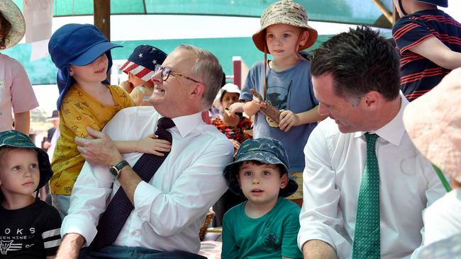 Prime Minister Anthony Albanese will announce the childcare worker pay rise in Sydney.