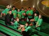 Coach Greg Shapiro and Assistant Coach Tim Chambers with the U/12 Gold, Sydney Comets Basketball Team.