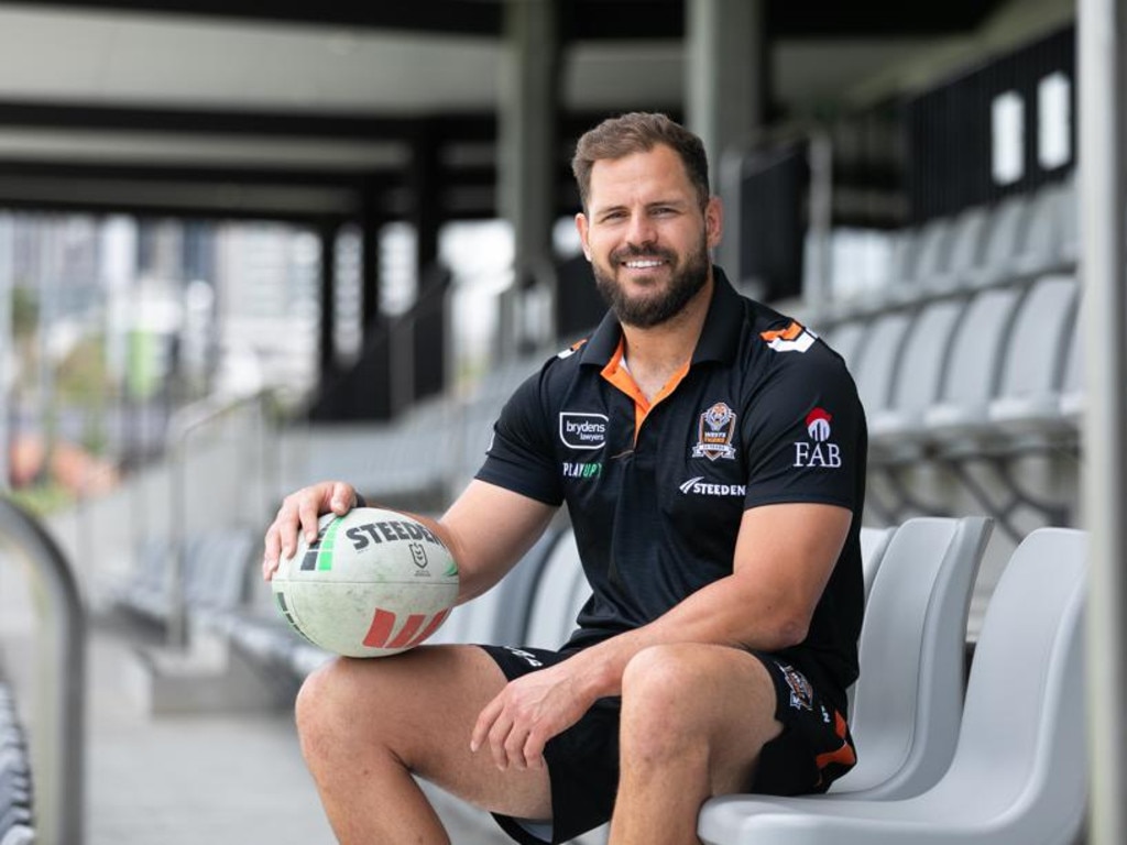 Aidan Sezer is the most experienced playmaker on the Tigers’ roster. picture: Wests tigers