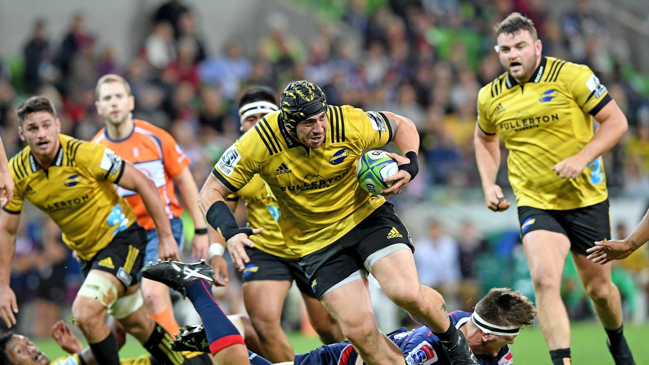 Ex-Hurricanes prop Jeffery Toomaga-Allen is set to make first Super Rugby Pacific appearance for Queensland. Picture: AAP Image/Joe Castro