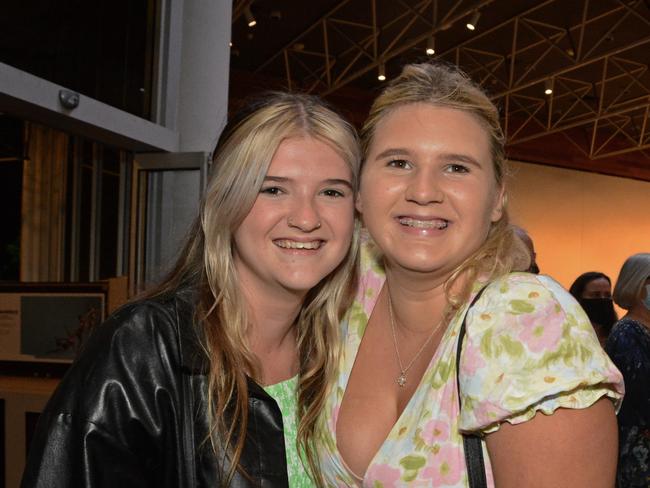 Chelsea Cracknell and Abbey Cracknell at Queensland Ballet's production of 'Sleeping Beauty' at HOTA, Bundall. Picture: Regina King