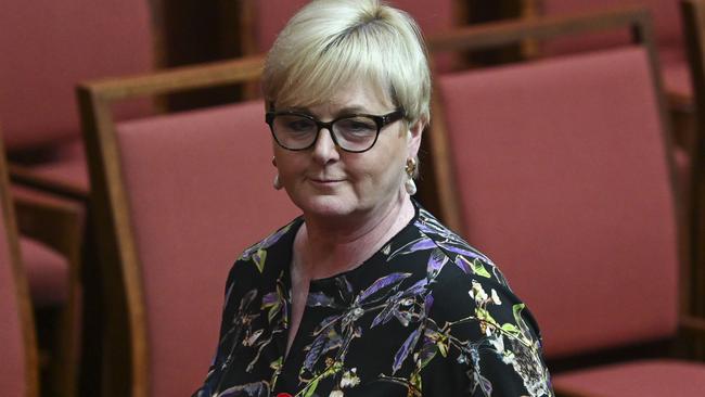 CANBERRA, AUSTRALIA, NewsWire Photos. AUGUST 7, 2023: Senator Linda Reynolds in the Senate at Parliament House in Canberra. Picture: NCA NewsWire / Martin Ollman