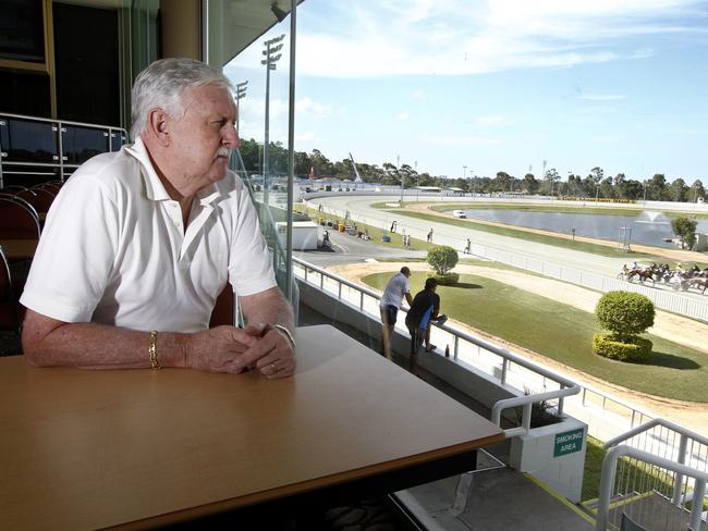 Gold Coast Harness Racing Club president Barry Grimsey pictured at Parklands before the venue’s closure. Picture: Supplied