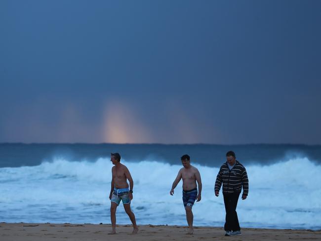 More severe thunderstorms than normal will batter the NSW coast in the next seven months. Picture: John Grainger