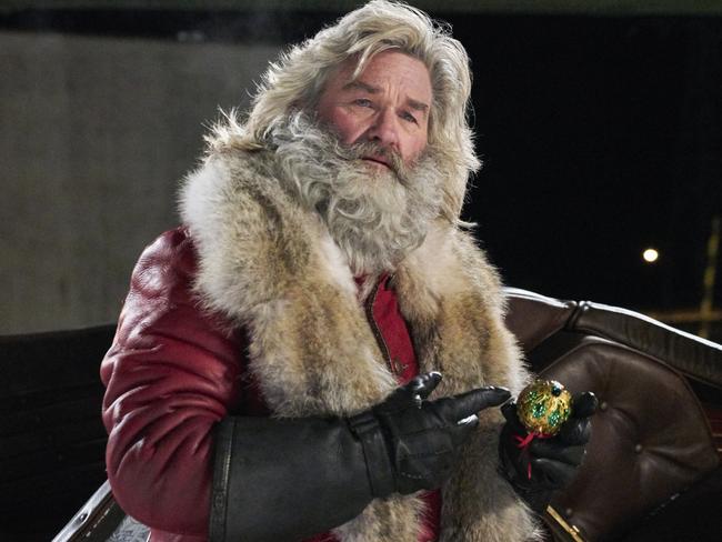 About time! Kurt Russell as Santa in The Christmas Chronicles.