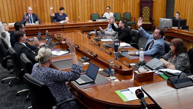 Townsville City Council meeting. Picture: Evan Morgan