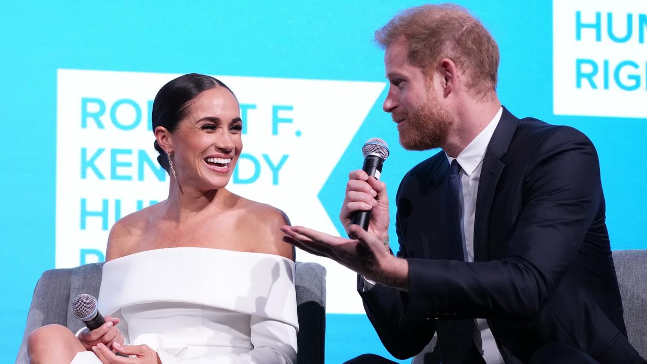 Harry and Meghan’s business ventures have hit a rough patch. Picture: Kevin Mazur/Getty Images