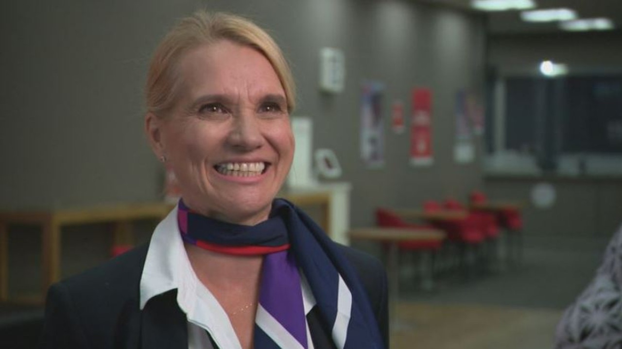 Westpac bank teller Marlena Karbowski has been praised for stopping a massive scam. Picture: Nine