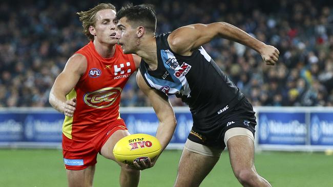 Riley Bonner in action in Round 23 last year. Picture: Sarah Reed