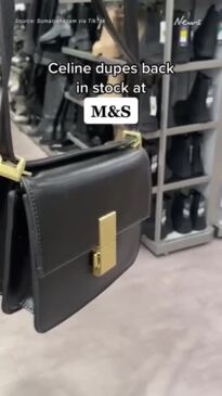 Marks and Spencer 'dupe' of $6k designer Celine bag now on sale in  Australia for $76